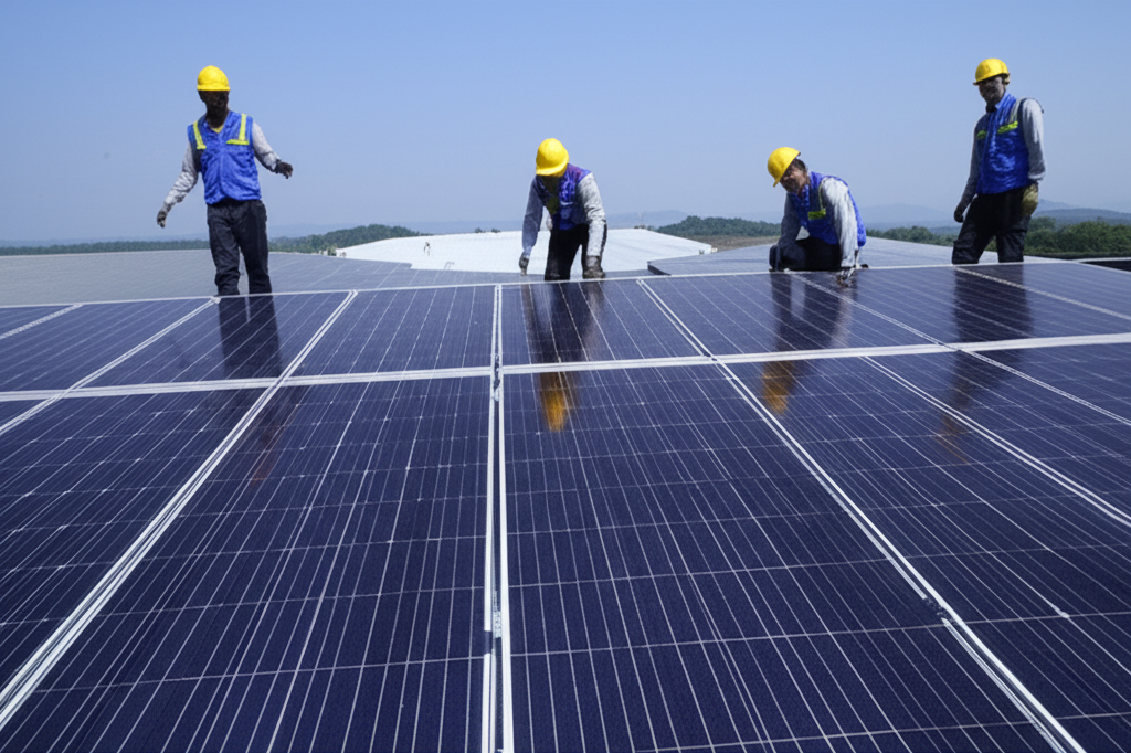 Instalasi Panel Surya Kantor Murah untuk Efisiensi Energi dan Hemat Biaya