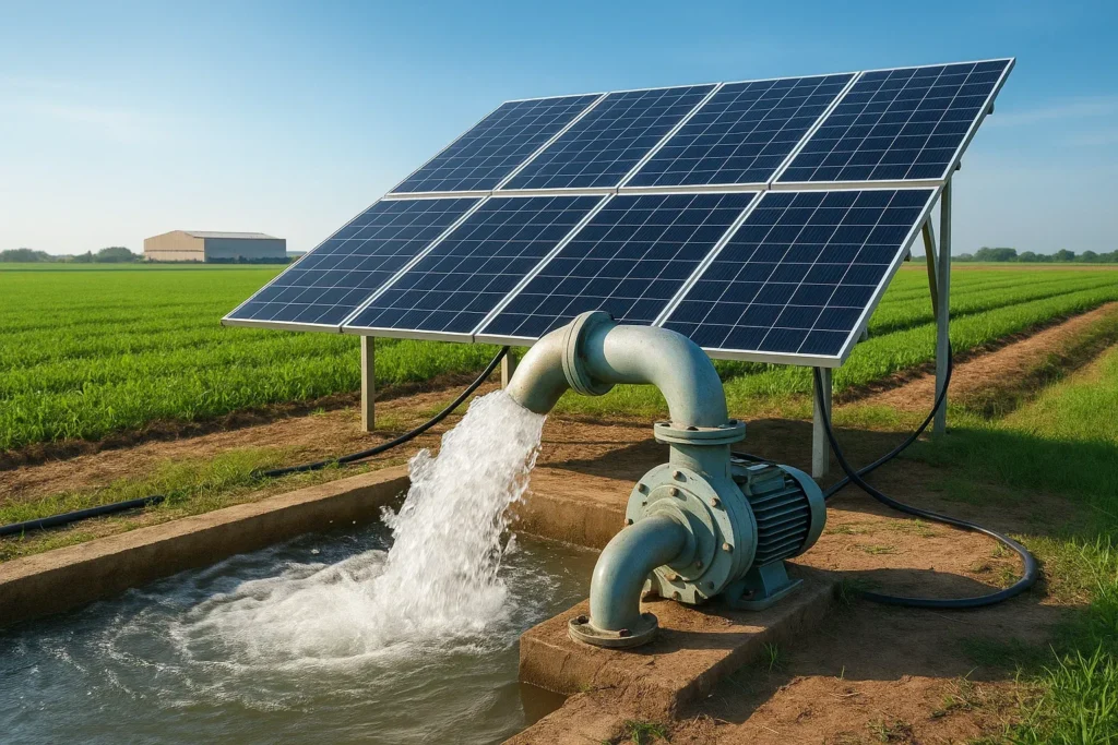 Solar Pump untuk Agribisnis dan Pabrik Suplier Tekno